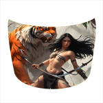 Folie Capota Auto "Hood Art" rezistenta la exterior, marime L (180 x 130cm) - Cod: AVX-CAPOTA-004L - imagine 3