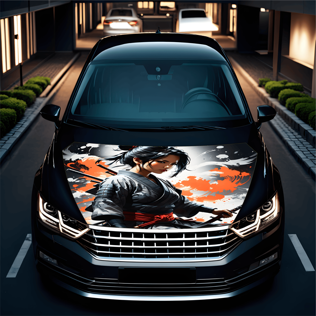 Folie Capota Auto "Hood Art" rezistenta la exterior, marime S (150 x 110cm) - Cod: AVX-CAPOTA-005S - imagine 2