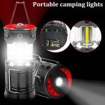 Lampa Turistica LED, 3in1, extensibila, 4 moduri de lucru (cort, tabara, camping, rulota, calatorii, expeditii) - imagine 2