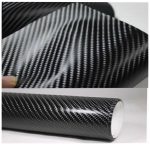 Folie colantare auto Carbon 5D Lacuit Negru (3m x 1,52m) - imagine 2