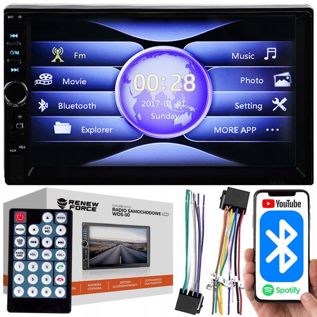 Acasa 7 player video auto wds 30