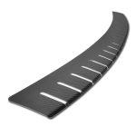 Folie protectie portbagaj in doua straturi, Crom si Carbon 3D Negru 83 x 7,5cm - imagine 2