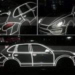 2 x Sticker Reflectorizant "OUTLINE DECO", culoare ARGINTIU, dimensiune 1cm x 8m - imagine 5