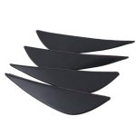 Set 4 buc. aripioare ornamentale bara tuning, culoare neagra - imagine 4