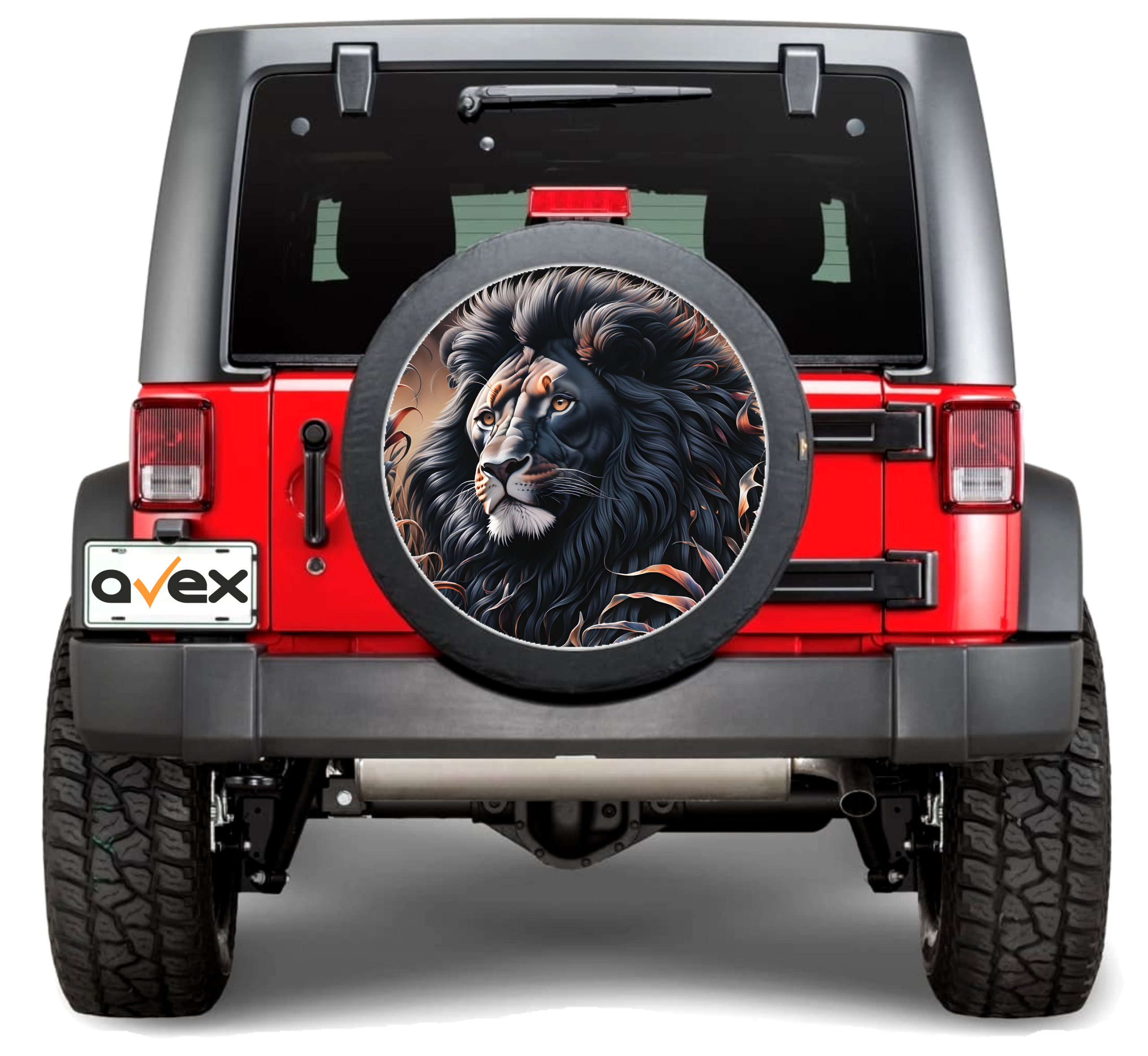 roata-rezerva04A-scaled-1.png Sticker Auto "Roata de Rezerva" rezistenta la intemperii si raze UV, diametru 55 cm, Cod: AVX-RR04 - imagine 1