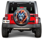 Sticker Auto "Roata de Rezerva" rezistenta la intemperii si raze UV, diametru 55 cm, Cod: AVX-RR05