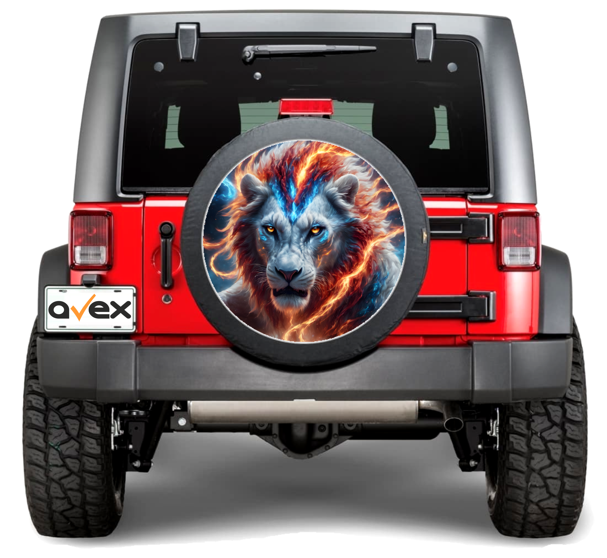 roata-rezerva05A-scaled-1.png Sticker Auto "Roata de Rezerva" rezistenta la intemperii si raze UV, diametru 55 cm, Cod: AVX-RR05 - imagine 1