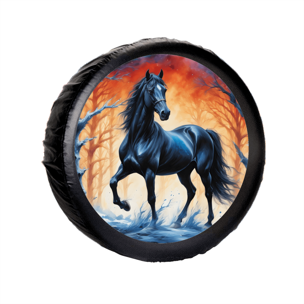 Sticker Auto "Roata de Rezerva" rezistenta la intemperii si raze UV, diametru 55 cm, Cod: AVX-RR13 - imagine 2