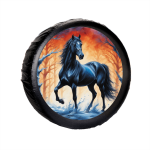 Sticker Auto "Roata de Rezerva" rezistenta la intemperii si raze UV, diametru 55 cm, Cod: AVX-RR13 - imagine 2