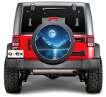 Sticker Auto "Roata de Rezerva" rezistenta la intemperii si raze UV, diametru 55 cm, Cod: AVX-RR14