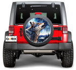 Sticker Auto "Roata de Rezerva" rezistenta la intemperii si raze UV, diametru 55 cm, Cod: AVX-RR18