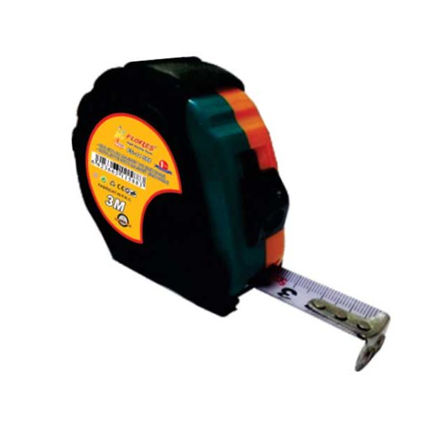 Ruleta cu protectie din cauciuc, lungime 10m, cu buton blocaj si magnet