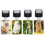 Aparat de tuns profesional pentru cani cu acumulator, lama titan + ceramica, incarcare USB, culoare Neagra, model AVX-WT-BLACK-T10 - imagine 9