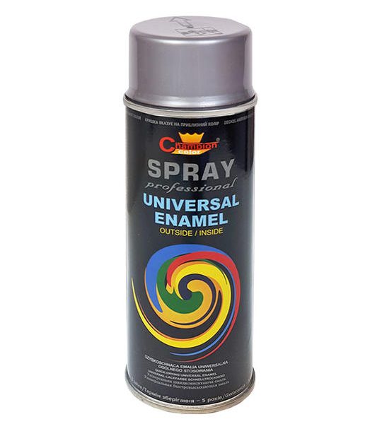 Spray Vopsea 400ml Gri Deschis RAL7046 Champion Color