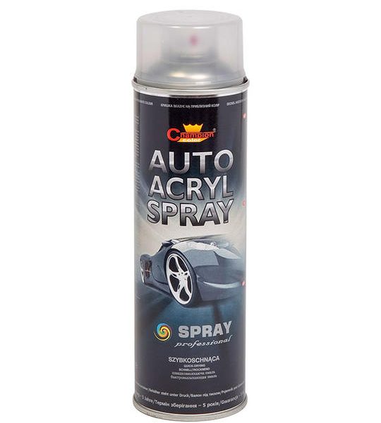Spray Vopsea 500ml Acrilic Profes. Lac Transparent Champion Color