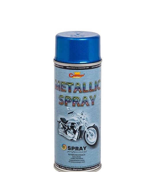 Spray Vopsea 400ml Metalizat Acrilic Albastru Champion Color
