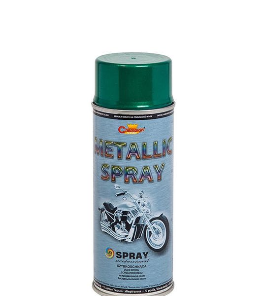 Spray Vopsea 400ml Metalizat Acrilic Verde Champion Color