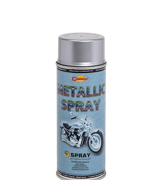 Spray Vopsea 400ml Metalizat Acrilic Argintiu Champion Color