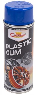 Spray Vopsea Cauciucata pentru Jante, culoare Albastra, 400ml, Champion Color - imagine 2