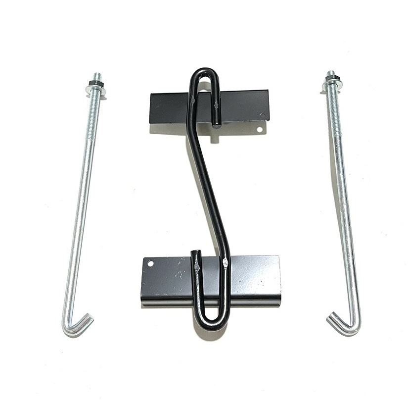 ymktuihnrhtnt.jpg Suport Universal pentru fixare - asigurare baterie auto, metalic, culoare neagra - imagine 1