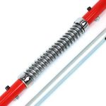 Bara de tractare pliabila rigida, 3 Tone, lungime 205cm cu amortizor, TUV CE - imagine 4