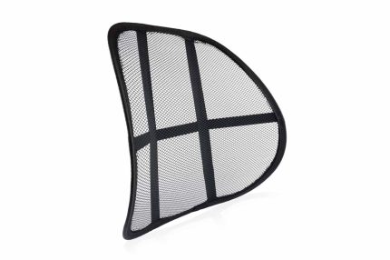 Pernita scaun cu suport lombar pentru corectare postura, culoare Neagra