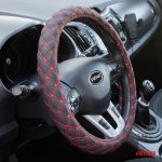 Husa volan Red Seam, SWC-40-M (37-39cm) - imagine 4