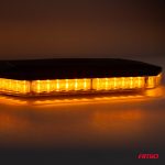 Rampa luminoasa girofar, culoare Orange, alimentare 12/24V, 48 LED-uri, protectie IP56, montaj cu magnet - imagine 2