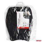 Husa scaun de inalta calitate cu suport lombar, culoare Neagra - imagine 5