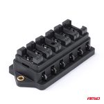 Cutie de sigurante ceramica, etansa, cu 6 socluri, 30A Max, destinatie auto, utilitare, camioane, remorci - imagine 2