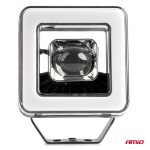 Proiector LED cu Angel Eye model AWL57, pozitie, semnalizare, faza lunga/scurta, pentru Off-Road, ATV, SSV, putere 45W, 8000lm, tensiune 9-36V, dimensiuni 114,5 x 114,5 x 51 mm - imagine 6