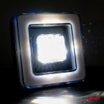 Proiector LED cu Angel Eye model AWL57, pozitie, semnalizare, faza lunga/scurta, pentru Off-Road, ATV, SSV, putere 45W, 8000lm, tensiune 9-36V, dimensiuni 114,5 x 114,5 x 51 mm - imagine 3