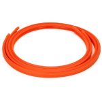 Set protectie jante, calitate Premium, 4 inele din plastic, culoare ORANGE - imagine 2