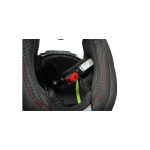 Casca motocross integrala, negru mat cu viziera transparenta si ochelari de soare marimea XL, model LION - imagine 7