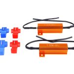 Set 2 anulatoare eroare de bec ars pentru becuri cu LED 6Ohm, 50W, 12V