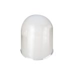 Capac carlig de remorcare auto, culoare CROM