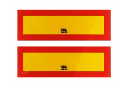 Placute reflectorizante pentru camioane 10x30 cm