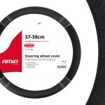 Husa volan neagra Honeycomb SWC-20-M (37-39cm)