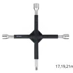 Cheie transversala cauciucata 17-19-21mm 1/2inch