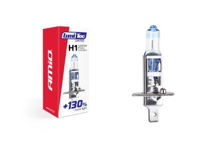 Bec halogen H1 12V 55W LumiTec LIMITED + 130%