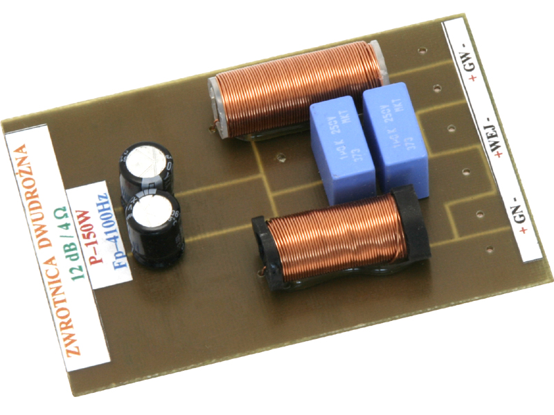 2308.jpg Filtru boxa, crossover cu 2 cai, 150W / 4 Ohm - imagine 1