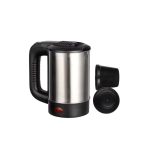 Termos electric, fierbator auto cu 2 cani, alimentare 12V, putere 250W, volum 500ml - imagine 3