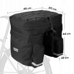 Geanta Dubla de transport pentru biciclete, impermeabila, capacitate 60l, dimensiuni: 44 x 44 x 20 cm - imagine 3