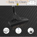 Covor Antiderapant din Cauciuc, Linoleum din Cauciuc pentru Protectie Podea Auto - model DIAMOND - imagine 3