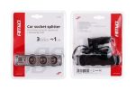 Splitter bricheta auto SOC4 3+1 USB - imagine 2