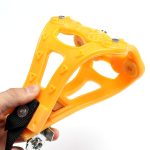 Set 12 piese, 8 x Lanturi Universale de Zapada, cu pinteni din otel si clichet​, demontabile, reutilizabile, cu manusi, racleta si geanta de depozitare - imagine 2