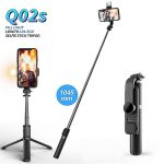 Set 3in1, Selfie Stick cu Lampa LED si Trepied, conectare Bluetooth, alimentare USB - imagine 7