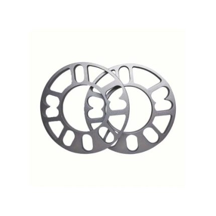 Distantier janta universal din aliaj de aluminiu, grosime 5mm, diametru central 75mm