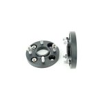 Distantier janta auto, dimensiune 4x108, grosime 20mm, prezoane incluse, culoare neagra - imagine 3