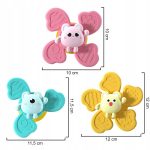 Set 3 jucarii interactive, model "FIDGET SPINNER J001" pentru copii sau bebelusi - imagine 3
